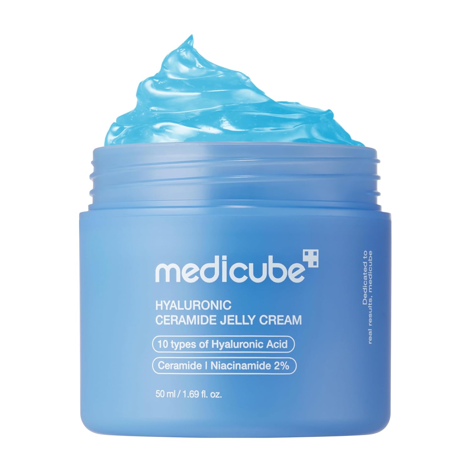 Medicube Jelly Cream – Hyaluronic Acid Hydrating Moisturizer with Ceramides & Peptides (1.69 fl oz)