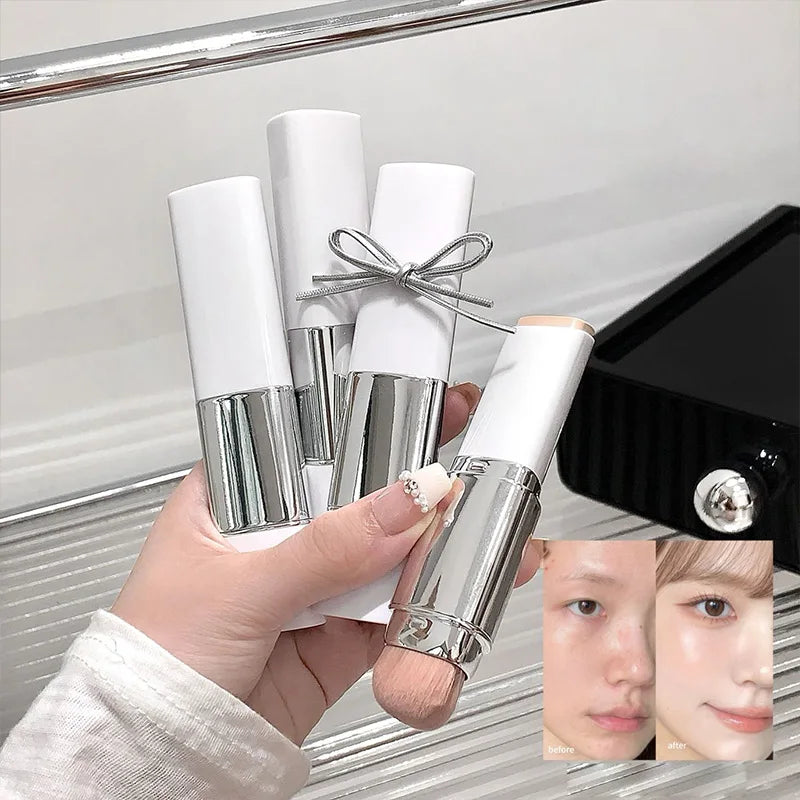 Lazy Foundation Stick - Moisturizing Matte Concealer for Flawless Skin, Sweat-Resistant & Natural Finish by Rare Beauty