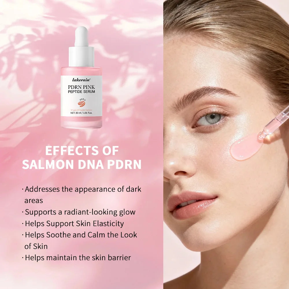 Revitalize Your Skin with Salmon DNA PDRN Pink Glow Serum - Hydrating, Firming, and Brightening Korean Skincare Solution
