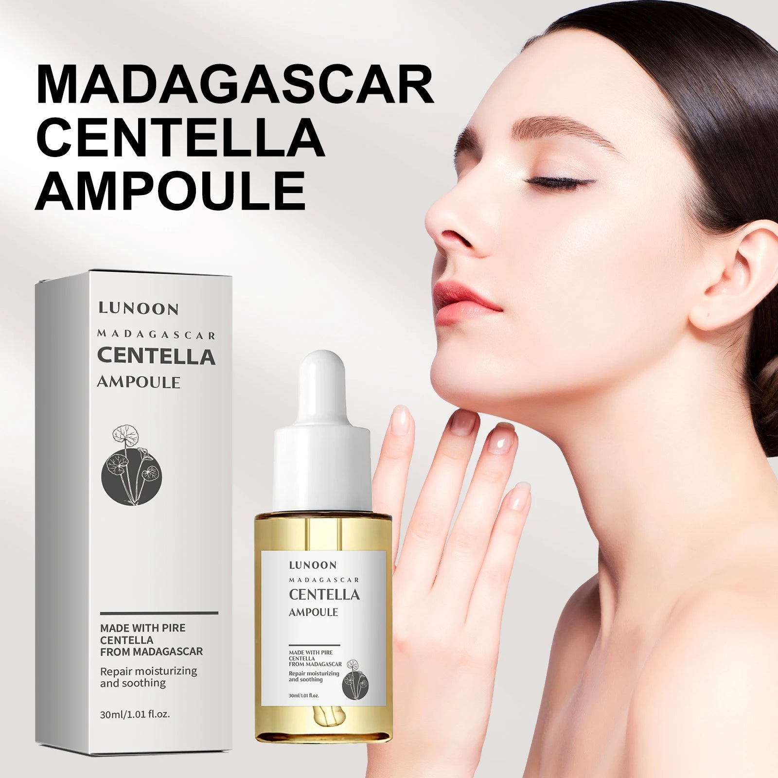 7 Seconds Barrier Repair Serum – Centella Asiatica Soothing & Hydrating Facial Serum for Damaged Skin