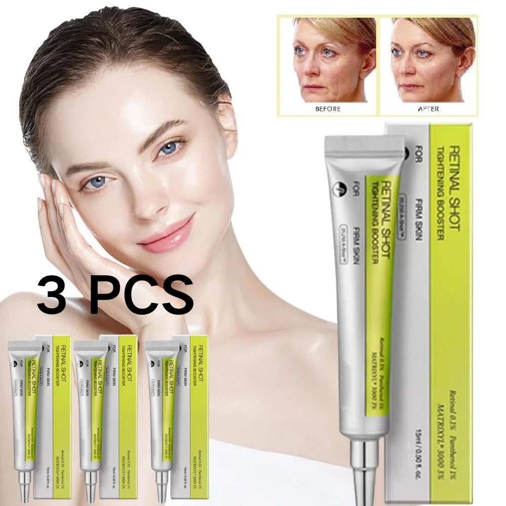 Korean Retinol Essence & Eye Cream – Pore Refining, Brightening & Hydrating Treatment