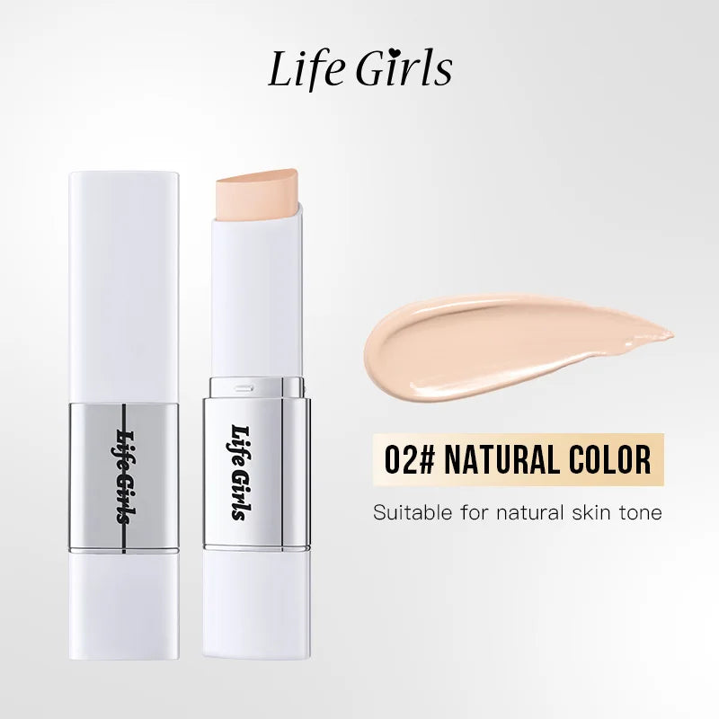 Lazy Foundation Stick - Moisturizing Matte Concealer for Flawless Skin, Sweat-Resistant & Natural Finish by Rare Beauty