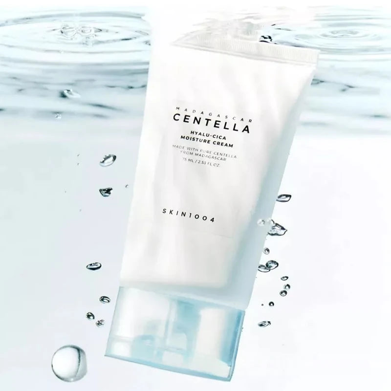 Hyalu-Cica Moisture Cream & SPF50 Sun Serum – Korean Centella Hydration & Sun Protection Skincare Set