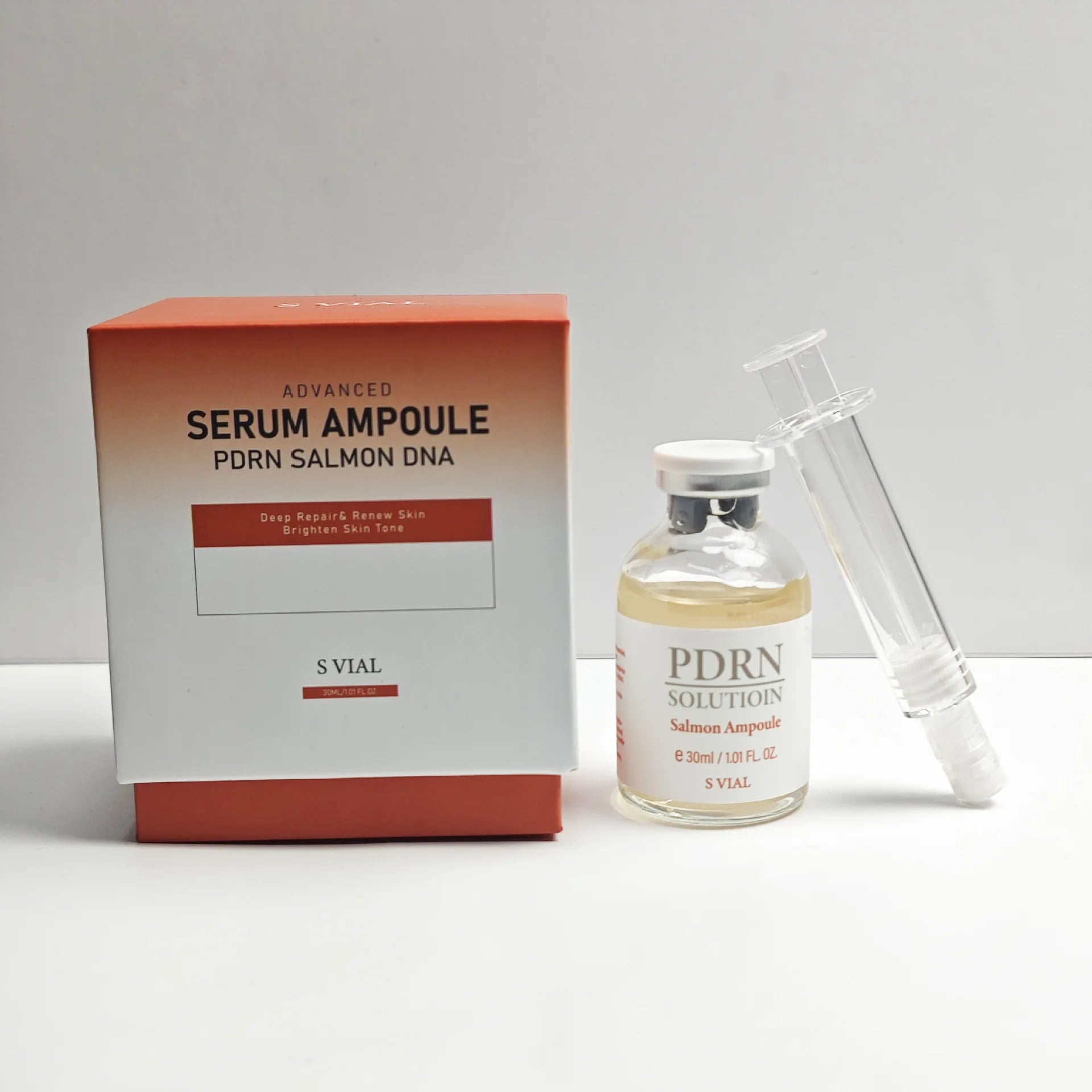 PDRN Salmon DNA Repair Serum Ampoule – Deep Renewal, Brightening & Barrier Strengthening Facial Essence