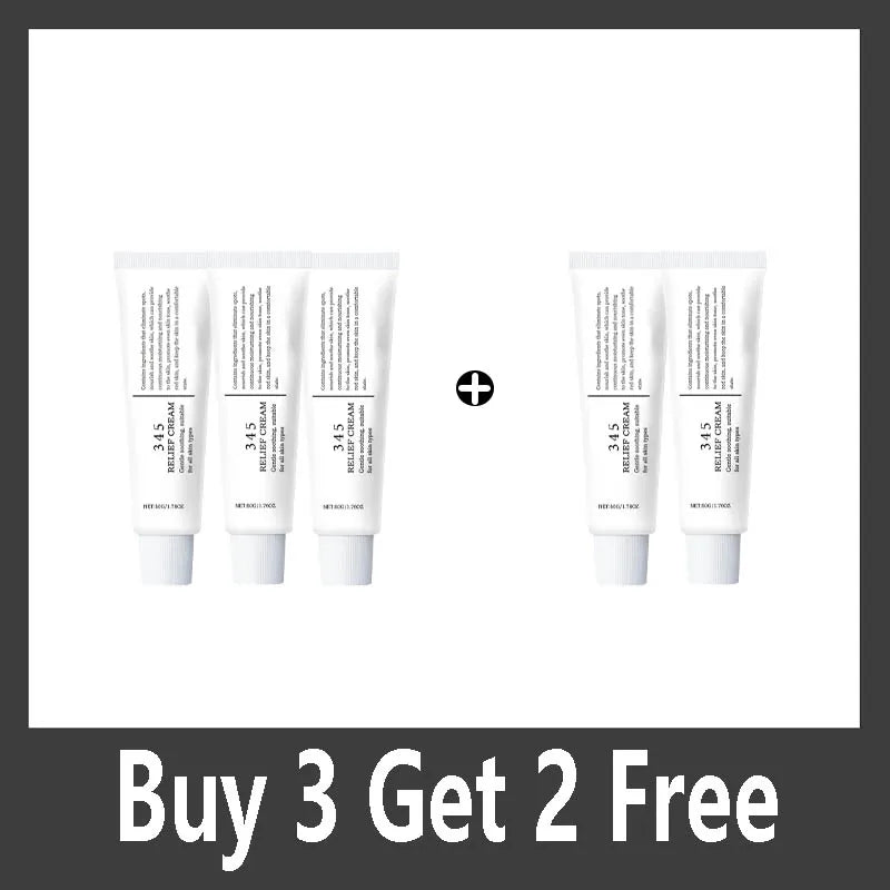 345 Relief Cream – Calm Blemishes, Hydrate Skin & Restore a Smooth Glow