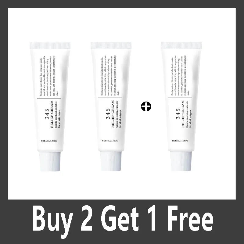 345 Relief Cream – Calm Blemishes, Hydrate Skin & Restore a Smooth Glow