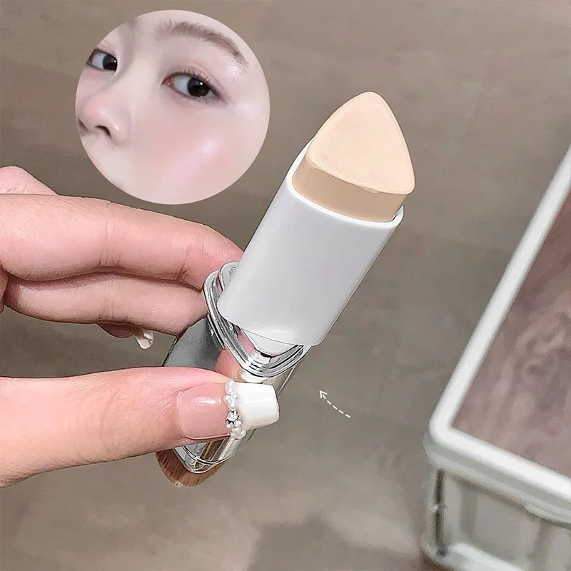Lazy Foundation Stick - Moisturizing Matte Concealer for Flawless Skin, Sweat-Resistant & Natural Finish by Rare Beauty