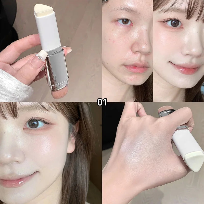 Lazy Foundation Stick - Moisturizing Matte Concealer for Flawless Skin, Sweat-Resistant & Natural Finish by Rare Beauty