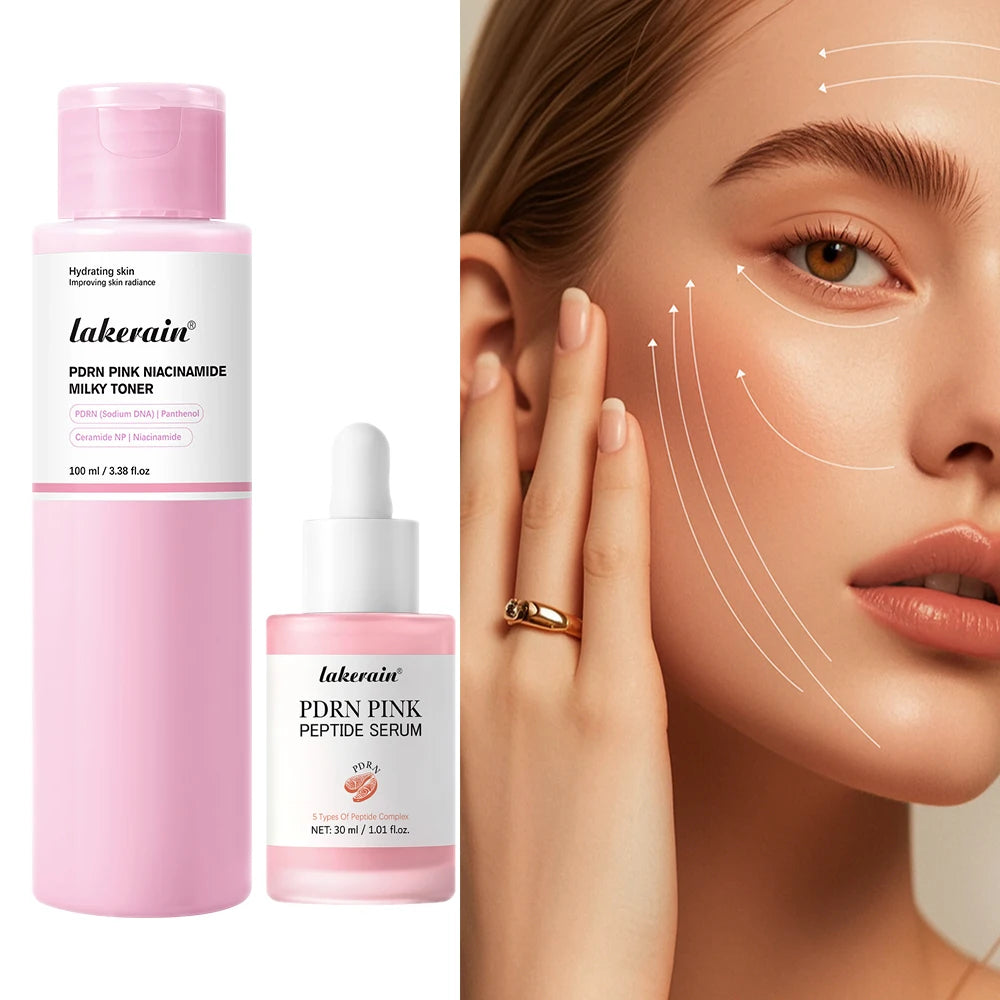 Revitalize Your Skin with Salmon DNA PDRN Pink Glow Serum - Hydrating, Firming, and Brightening Korean Skincare Solution
